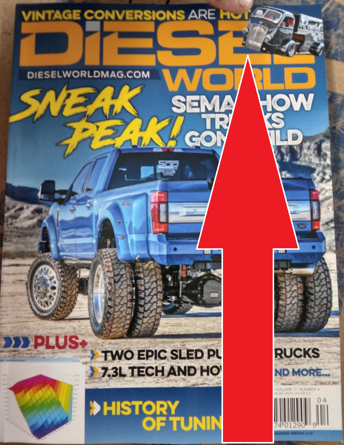 Featured in Diesel World Magazine